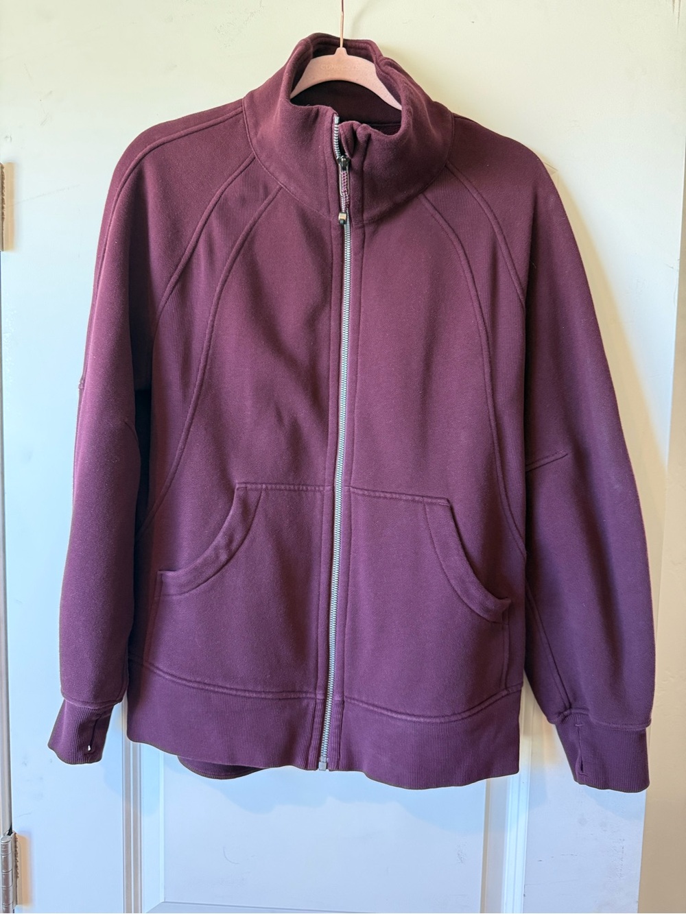 lululemon athletica Women's Full-Zip Jacket - Burgundy